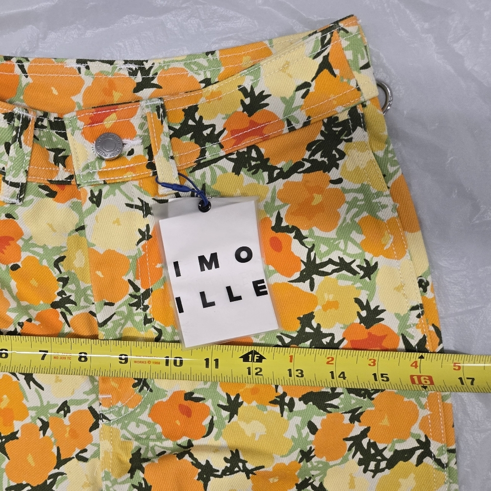 NWY Simon Miller Winter Blossom Floral Print Jeans MADE IN JAPAN‎ SZ 23 - Picture 9 of 16